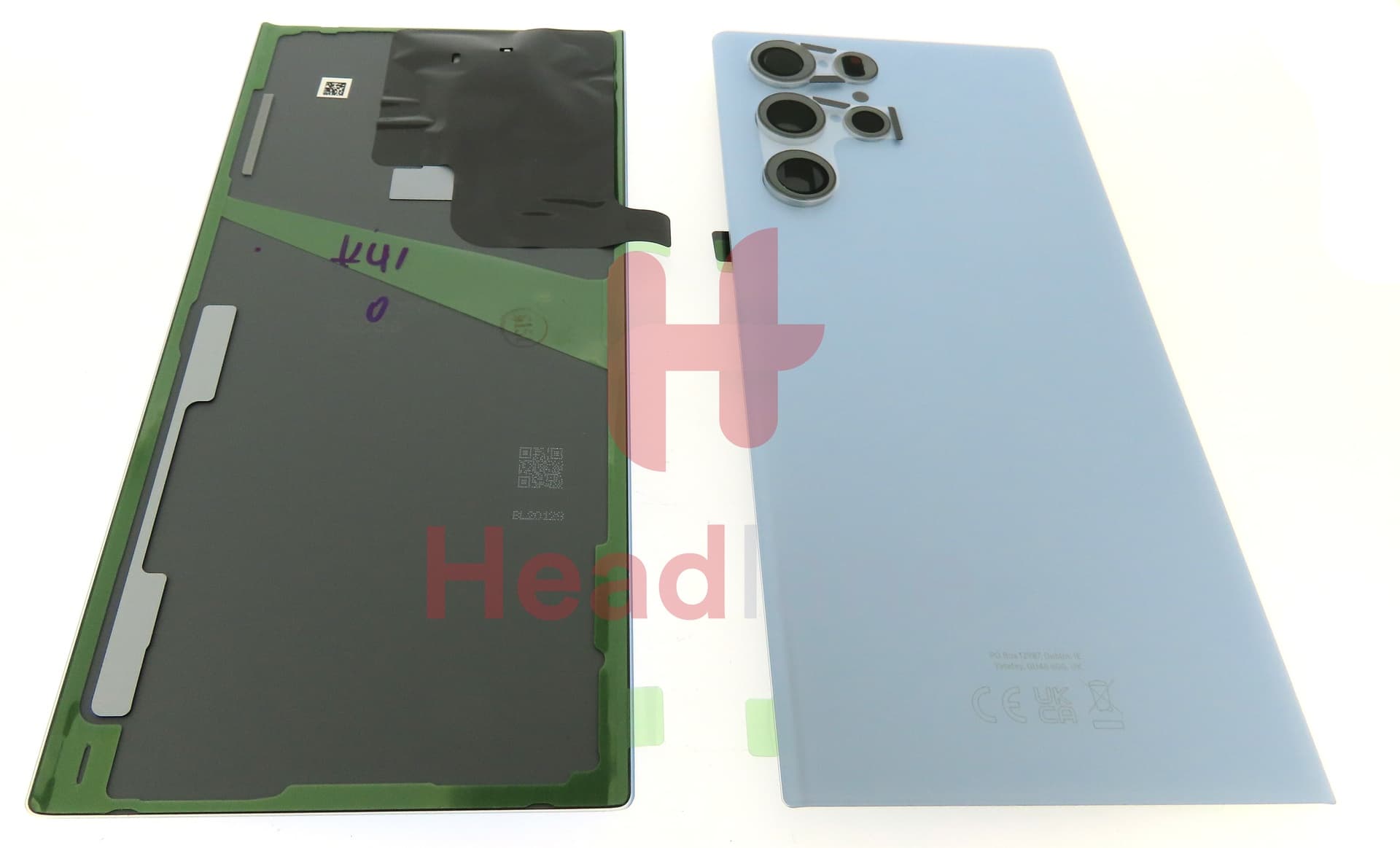 Samsung SM-S908 Galaxy S22 Ultra Back / Battery Cover - Sky Blue - view 2