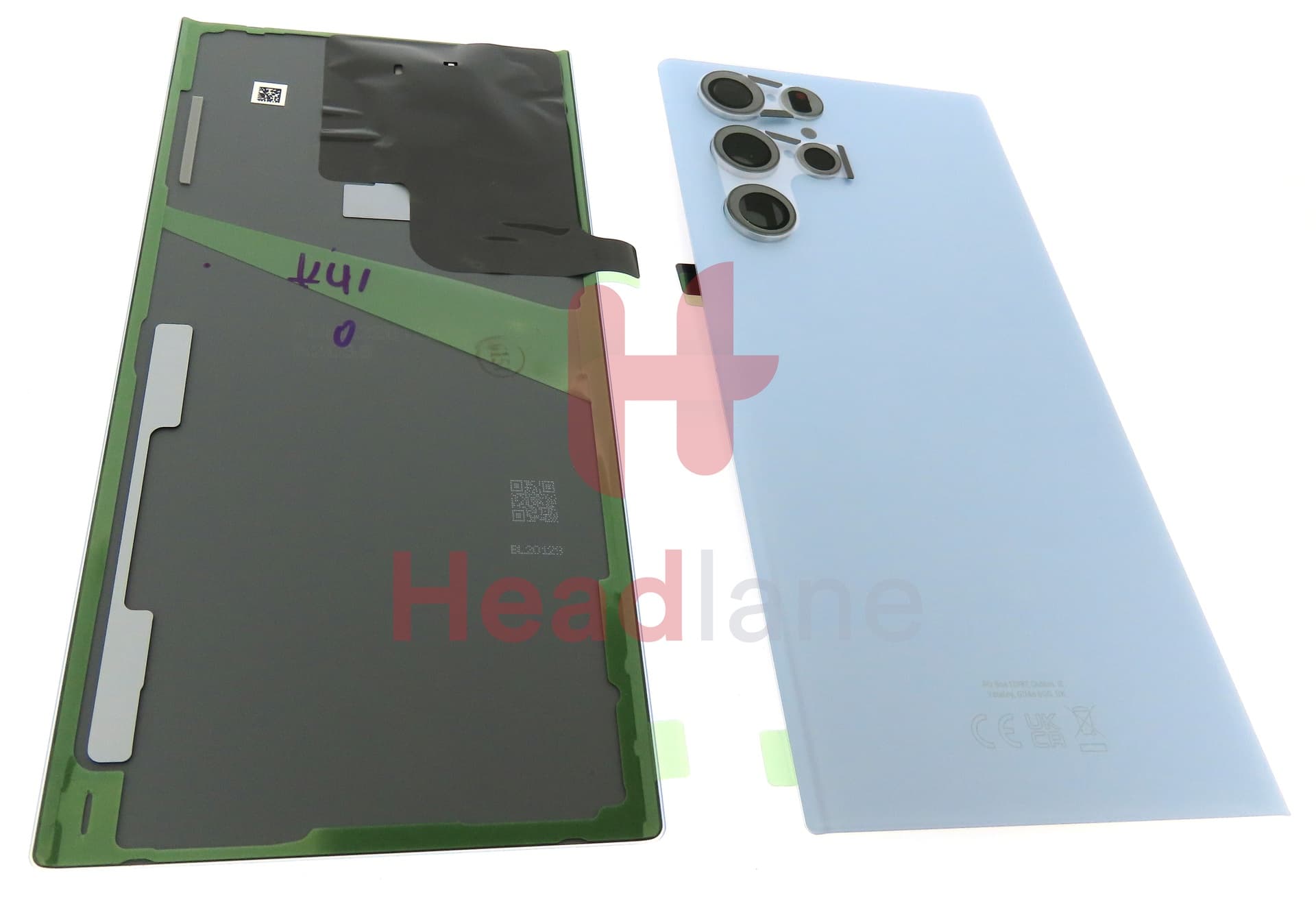 Samsung SM-S908 Galaxy S22 Ultra Back / Battery Cover - Sky Blue - view 3