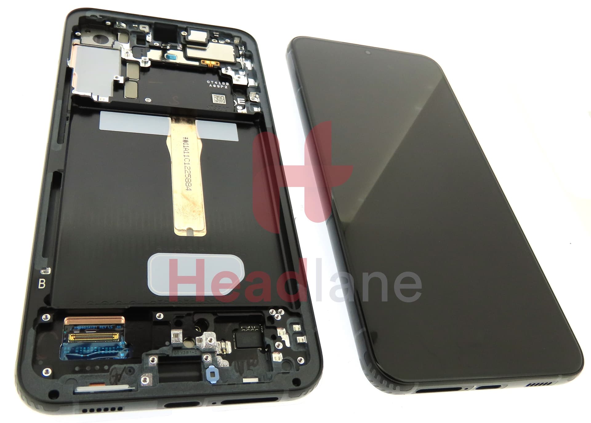 Samsung SM-S906 Galaxy S22+ / Plus LCD Display / Screen + Touch - Graphite - view 2