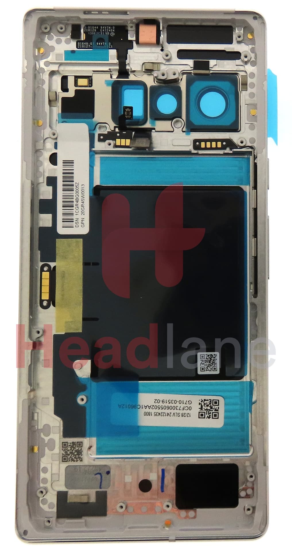 Google Pixel 6 Pro Back / Battery Cover - Cloudy White - view 4