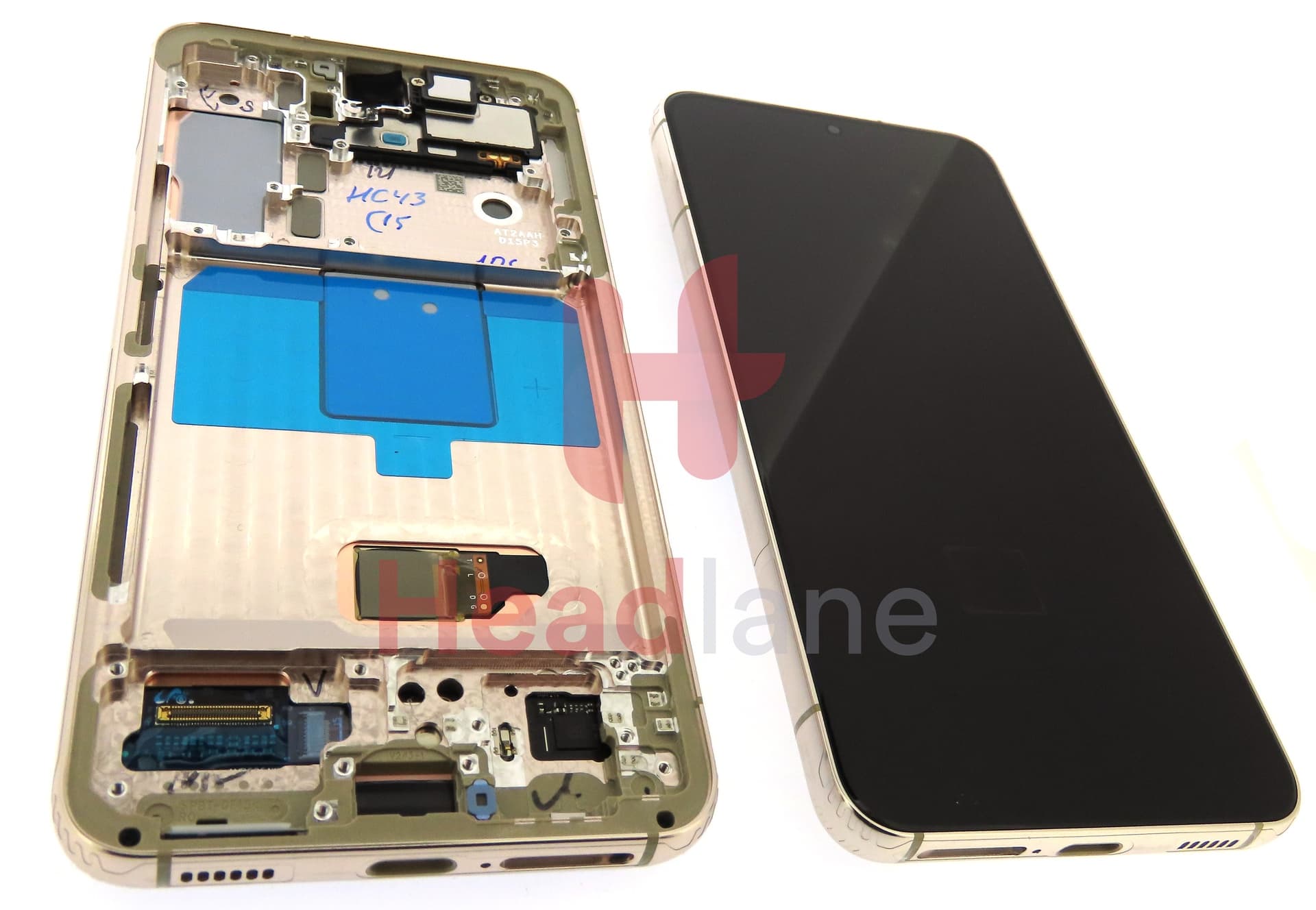 Samsung SM-S901 Galaxy S22 LCD Display / Screen + Touch - Violet - view 2