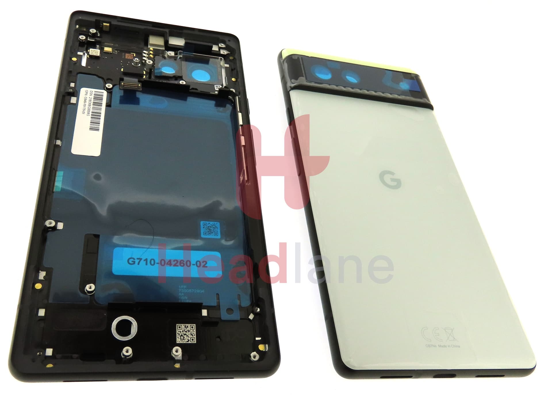 Google Pixel 6 Back / Battery Cover - Sorta Seafoam - view 2