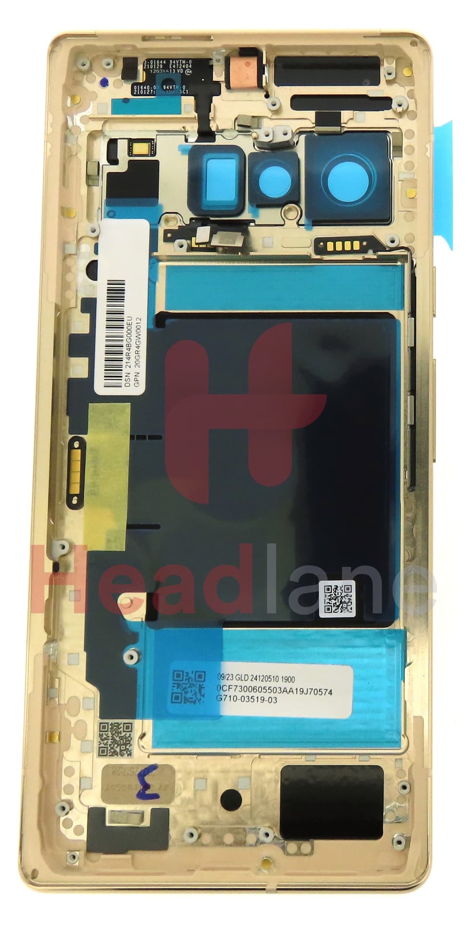 Google Pixel 6 Pro Back / Battery Cover - Sorta Sunny - view 3