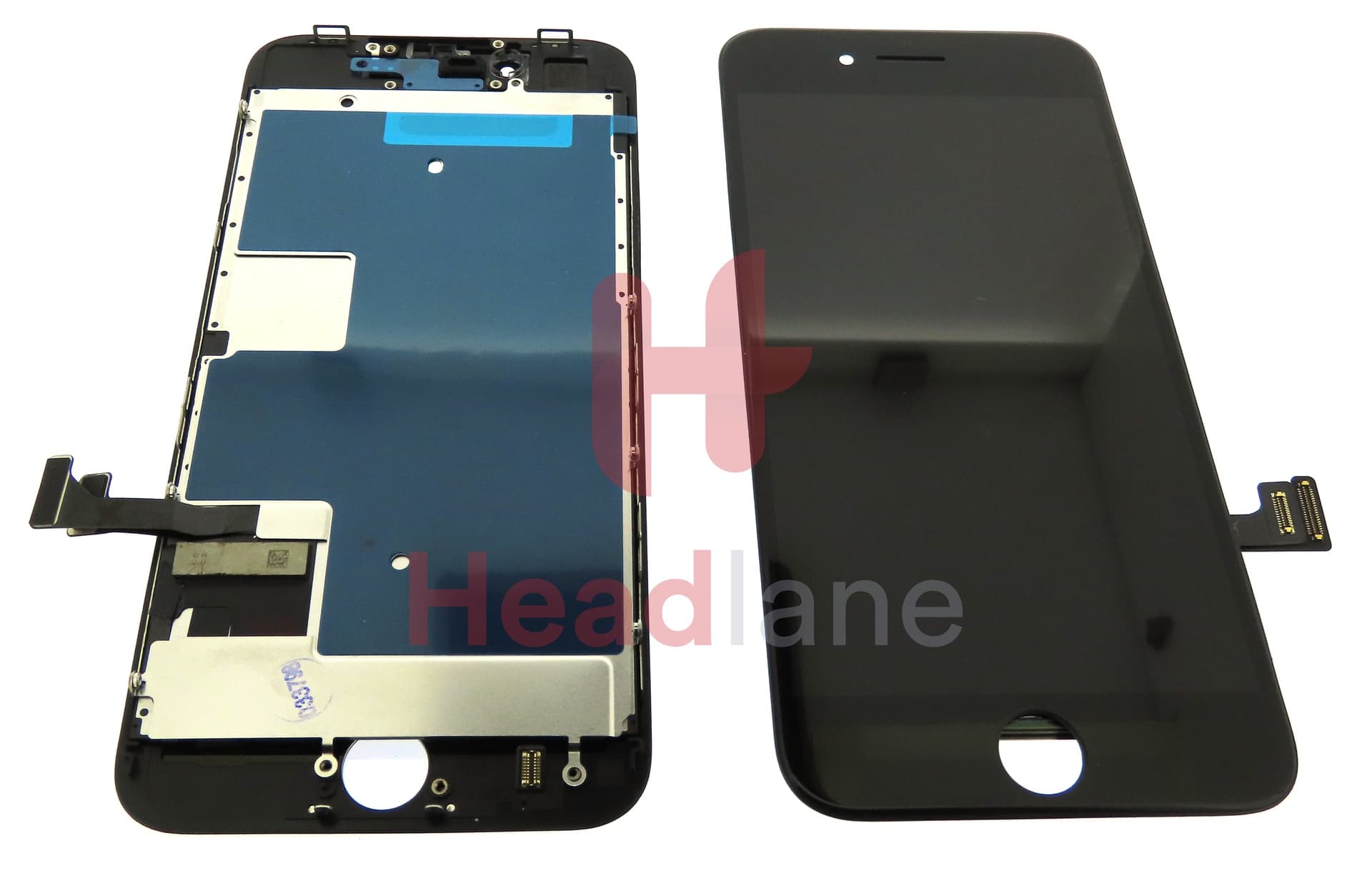 Apple iPhone 8 / SE2 LCD Display / Screen (FOG) - Black (ZY) - view 3