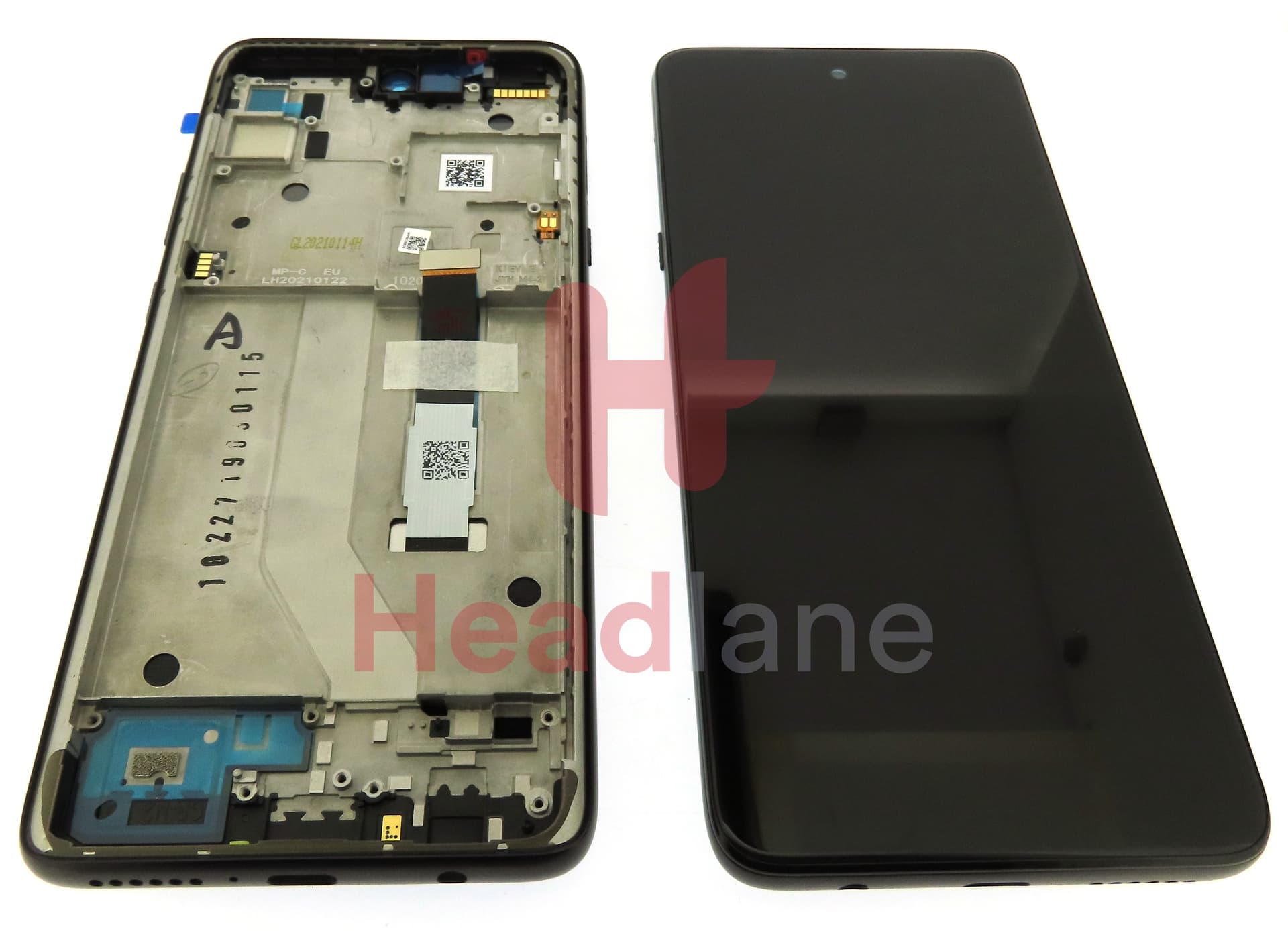 Motorola XT2113 Moto G 5G LCD Display / Screen + Touch - Grey - view 3