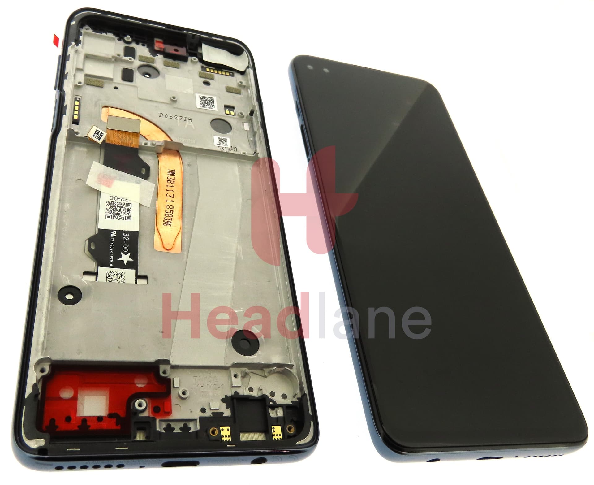 Motorola XT2125 Moto G100 LCD Display / Screen + Touch - Grey - view 2