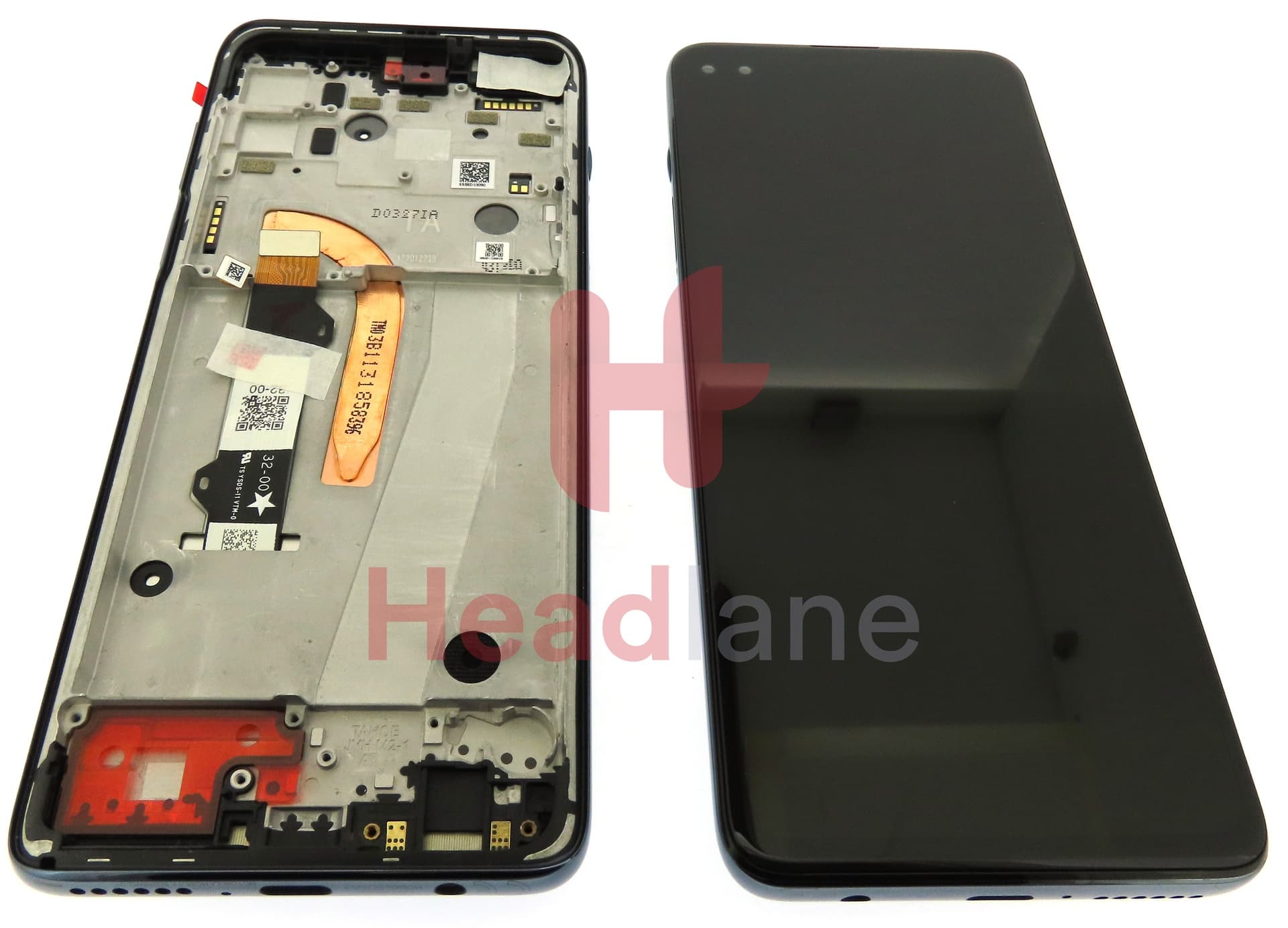 Motorola XT2125 Moto G100 LCD Display / Screen + Touch - Grey - view 3