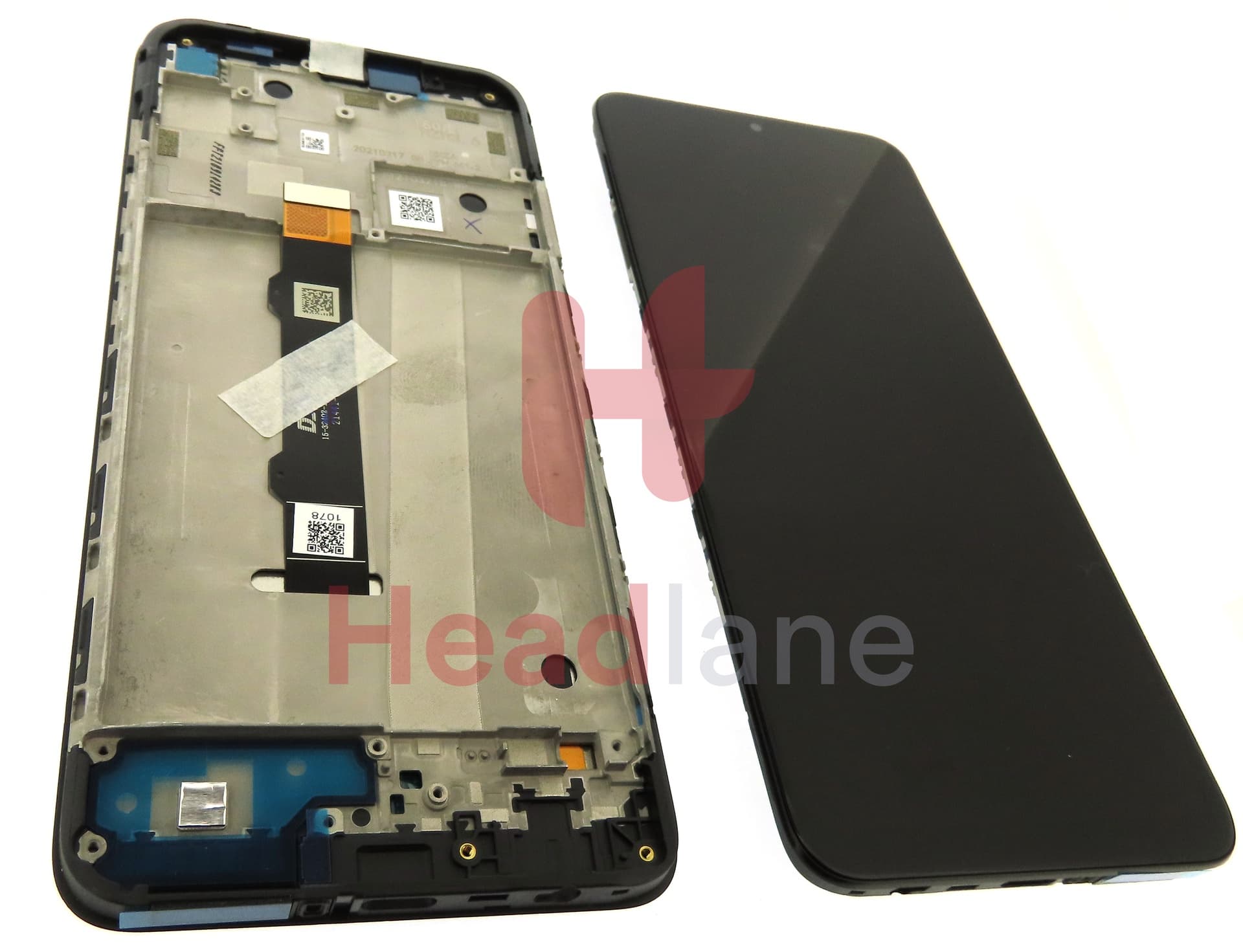 Motorola XT2137 Moto G50 LCD Display / Screen + Touch - Grey - view 2