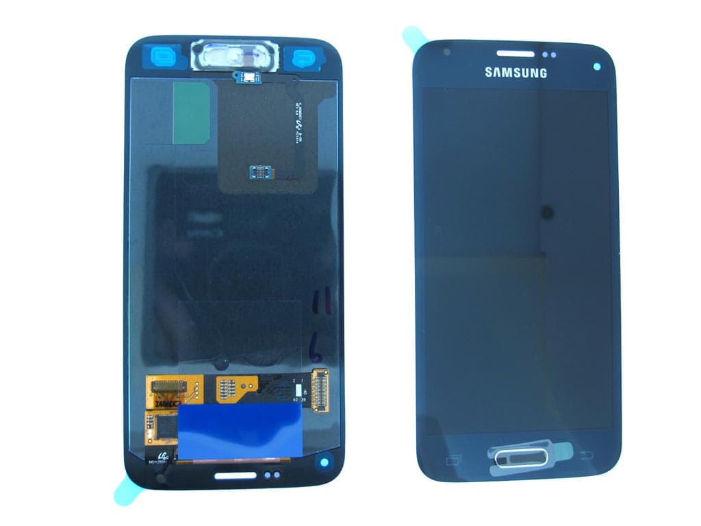 Samsung SM-G800F Galaxy S5 Mini LCD Display / Screen + Touch - Black - view 2