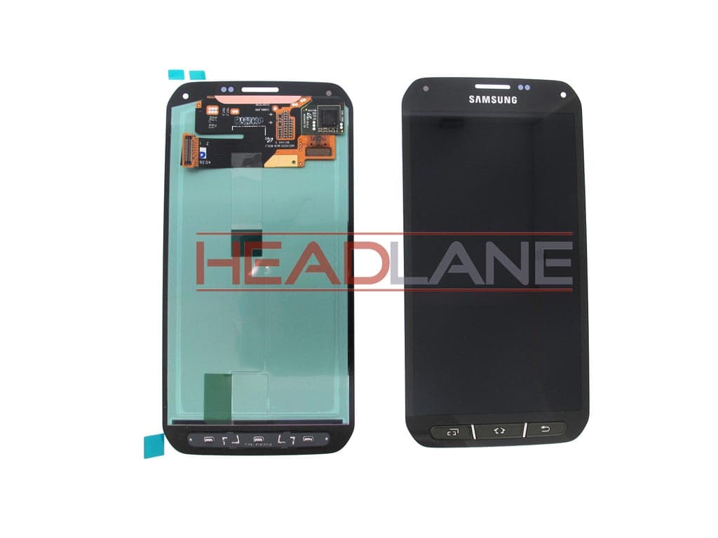 Samsung SM-G870 Galaxy S5 Active LCD Display / Screen + Touch - Green - view 2