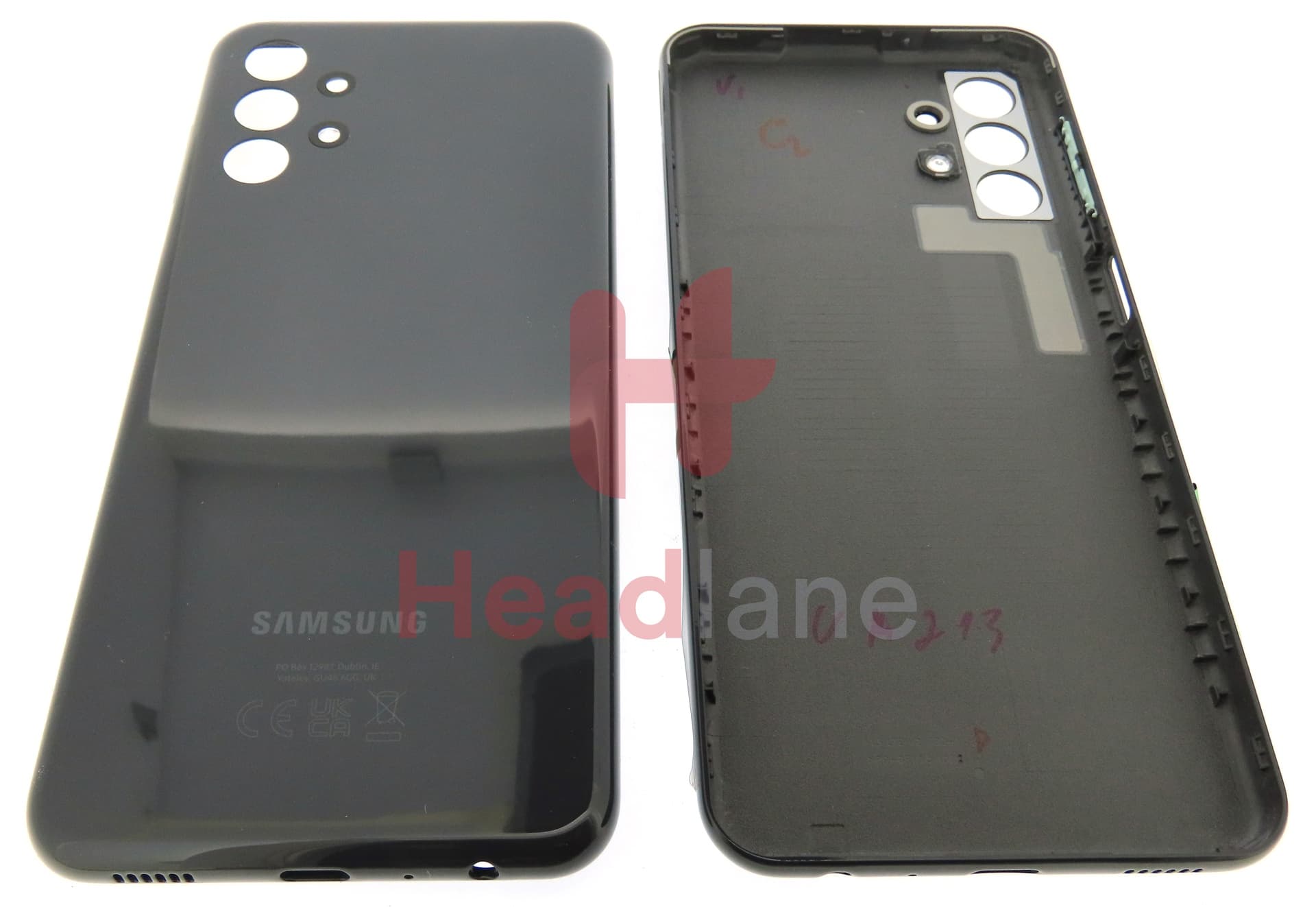 Samsung SM-A135 Galaxy A13 Back / Battery Cover - Black - view 2