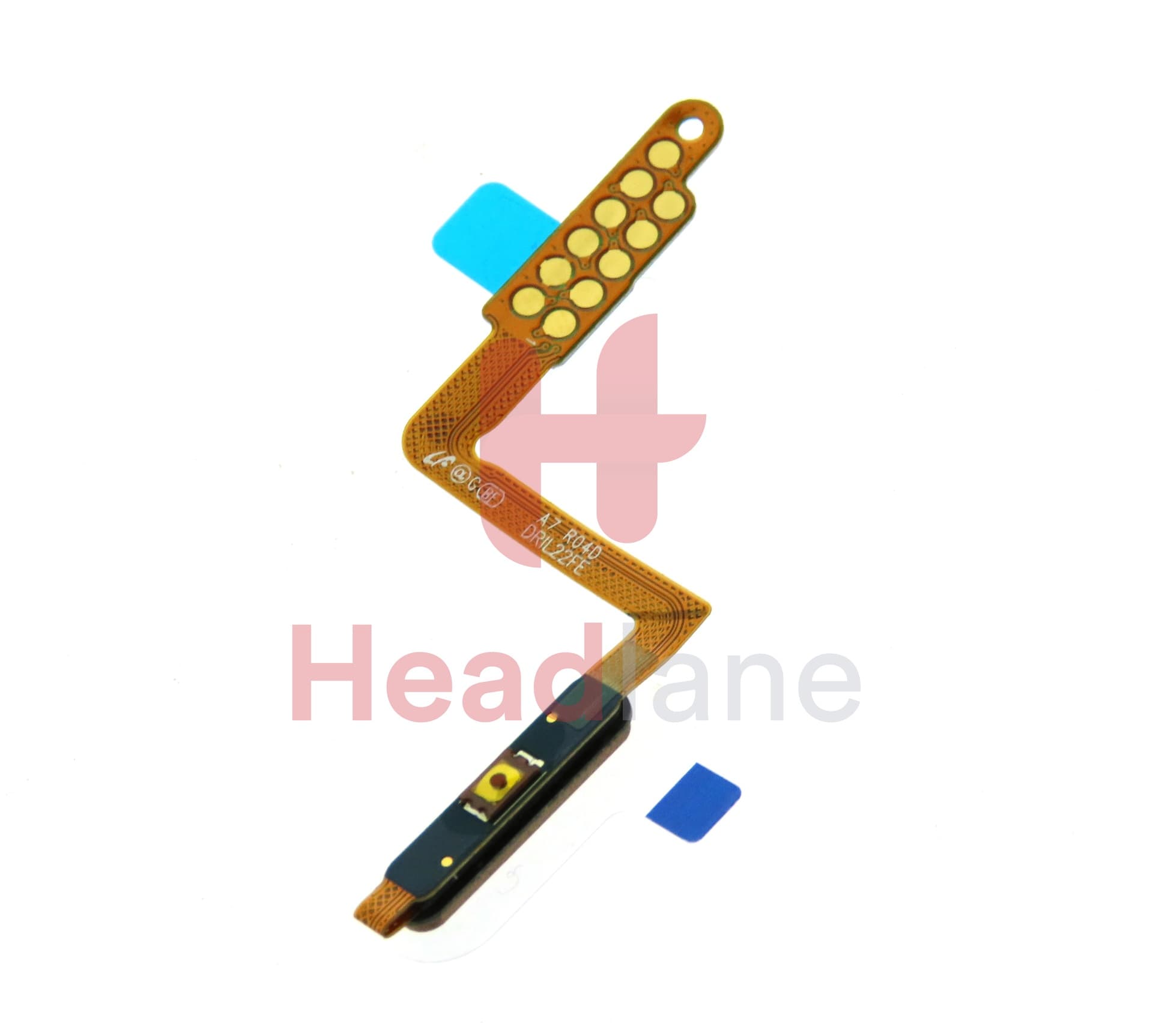 Samsung SM-A750 Galaxy A7 (2018) Fingerprint Reader / Sensor - Gold - view 2