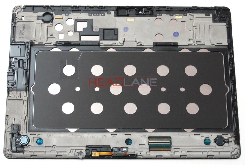 Samsung SM-T800 Galaxy Tab S 10.5 LCD Display / Screen + Touch - Grey - view 2