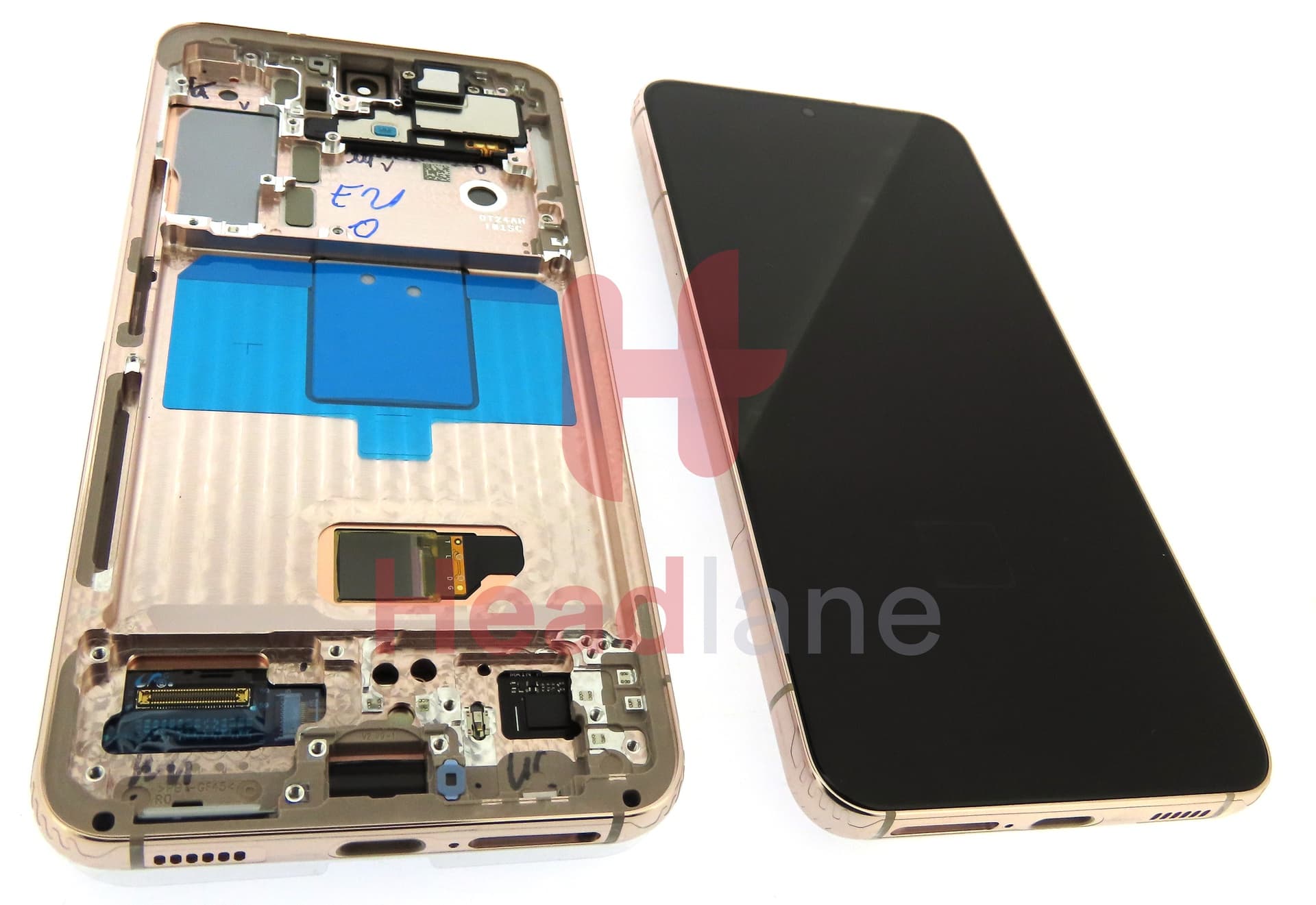 Samsung SM-S901 Galaxy S22 LCD Display / Screen + Touch - Pink Gold - view 2