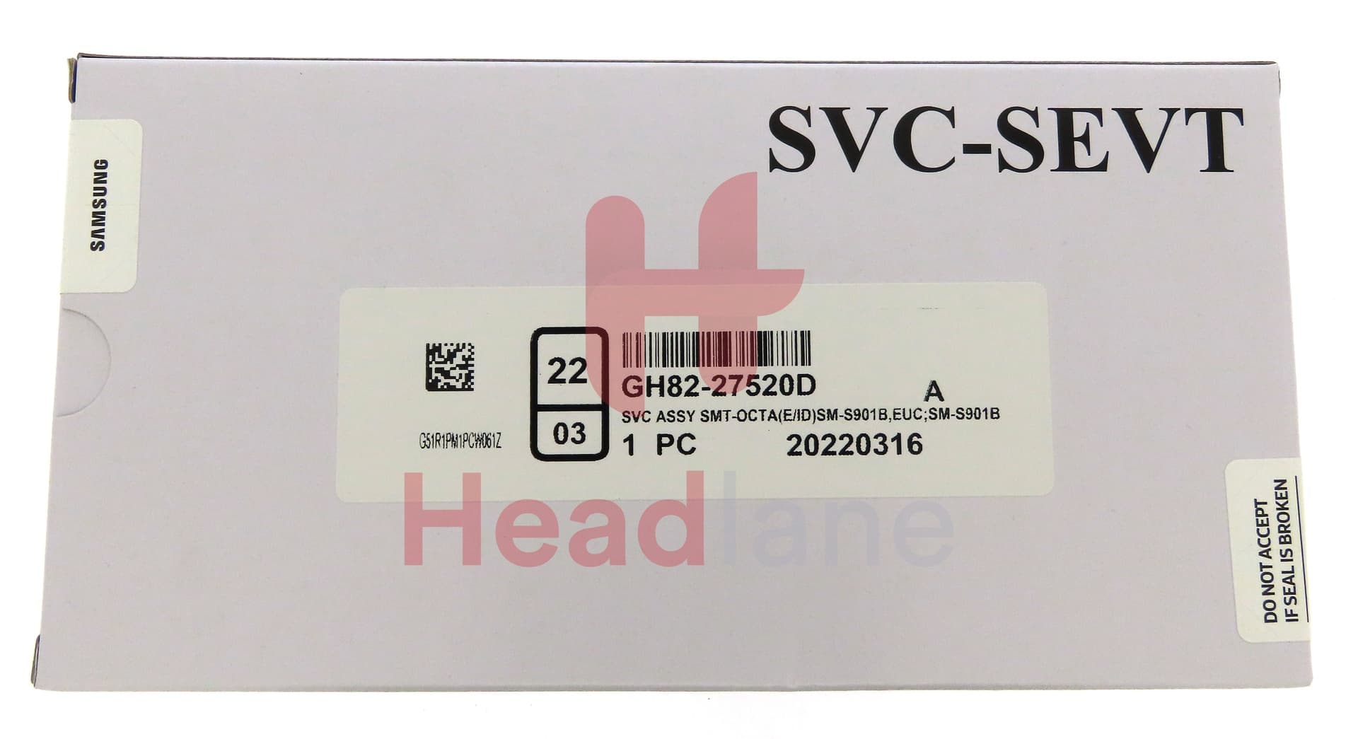 Samsung SM-S901 Galaxy S22 LCD Display / Screen + Touch - Pink Gold - view 3