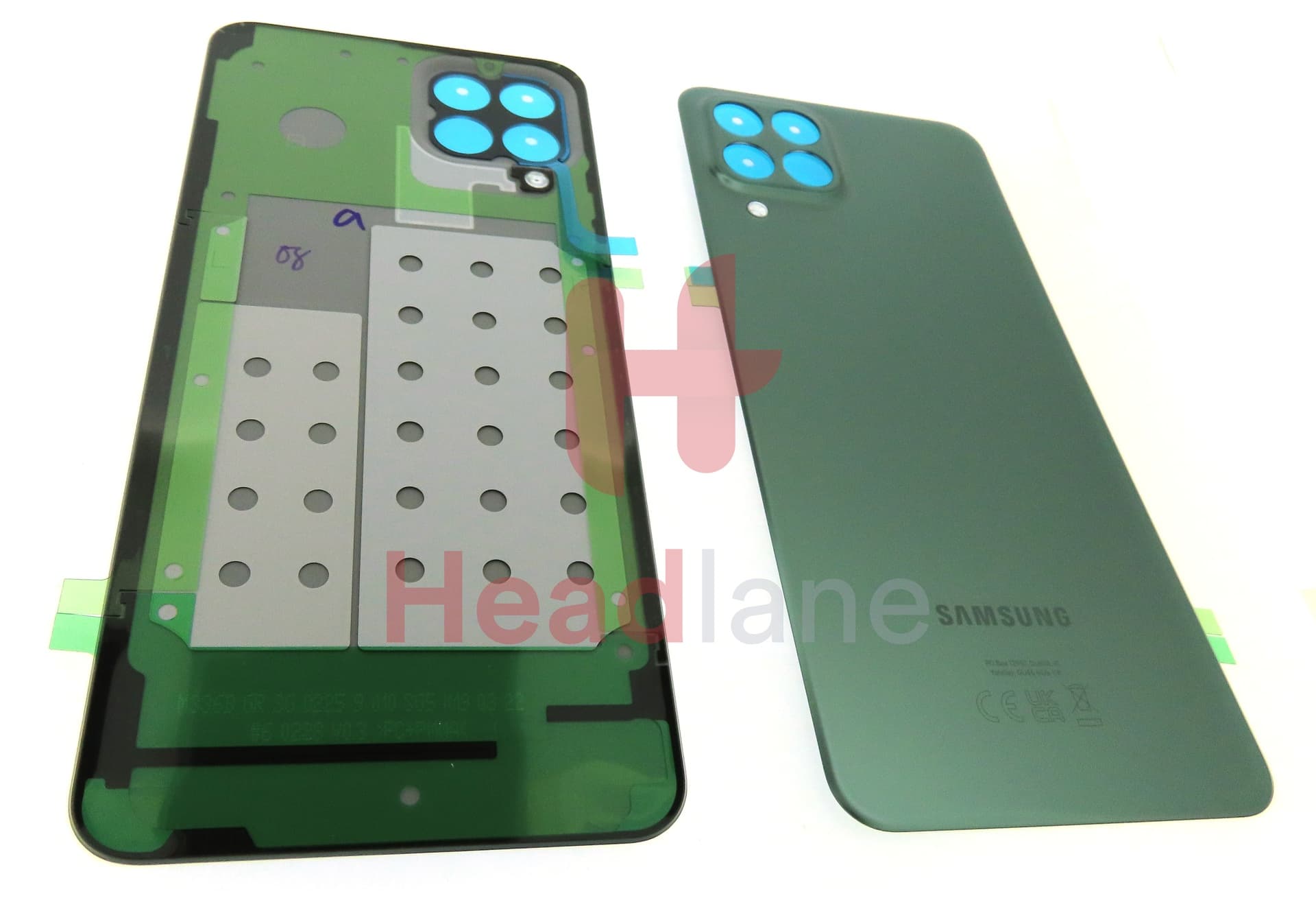Samsung SM-M336 Galaxy M33 5G Back / Battery Cover - Green - view 2