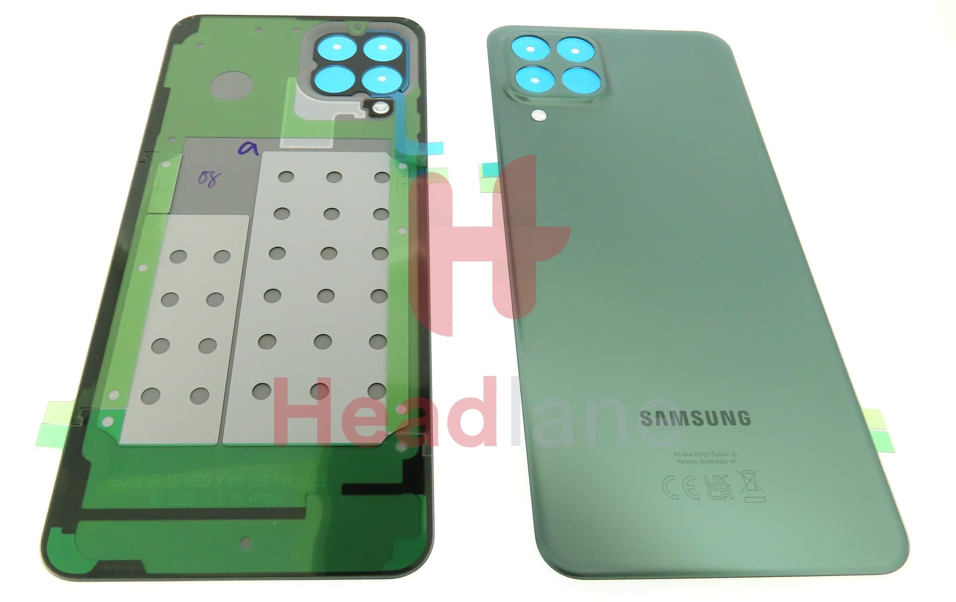 Samsung SM-M336 Galaxy M33 5G Back / Battery Cover - Green - view 3