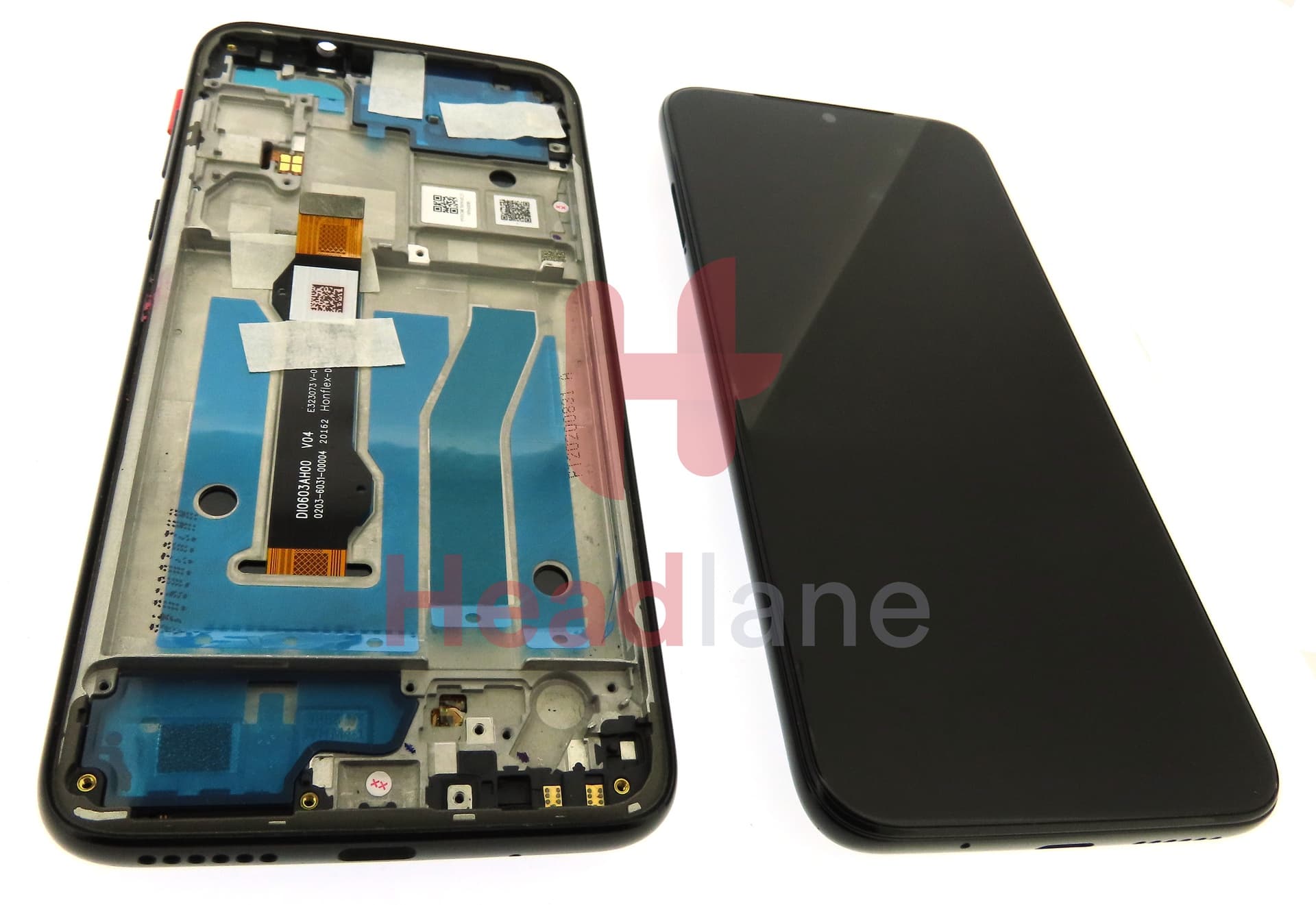 Motorola XT2019 Moto G8 Plus LCD Display / Screen + Touch - Black - view 2