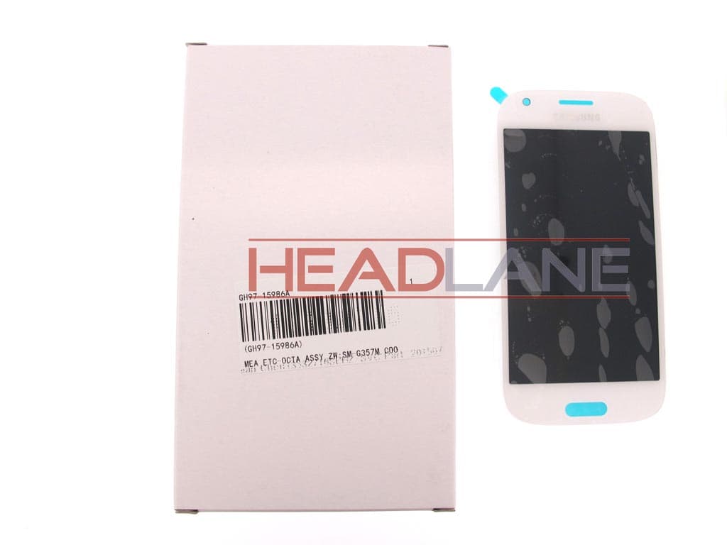 Samsung SM-G357FZ Galaxy Ace 4 LCD Display / Screen + Touch - White - view 2