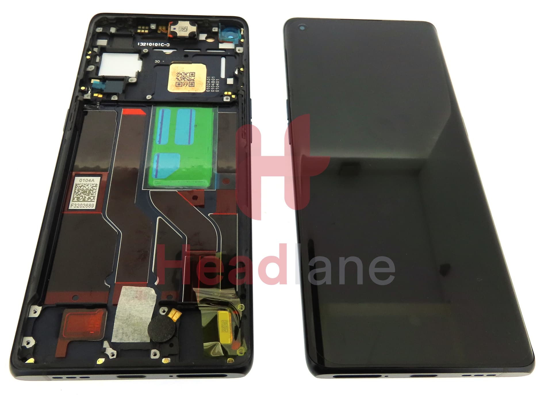 Oppo CPH2207 Find X3 Neo LCD Display / Screen + Touch - Black - view 3