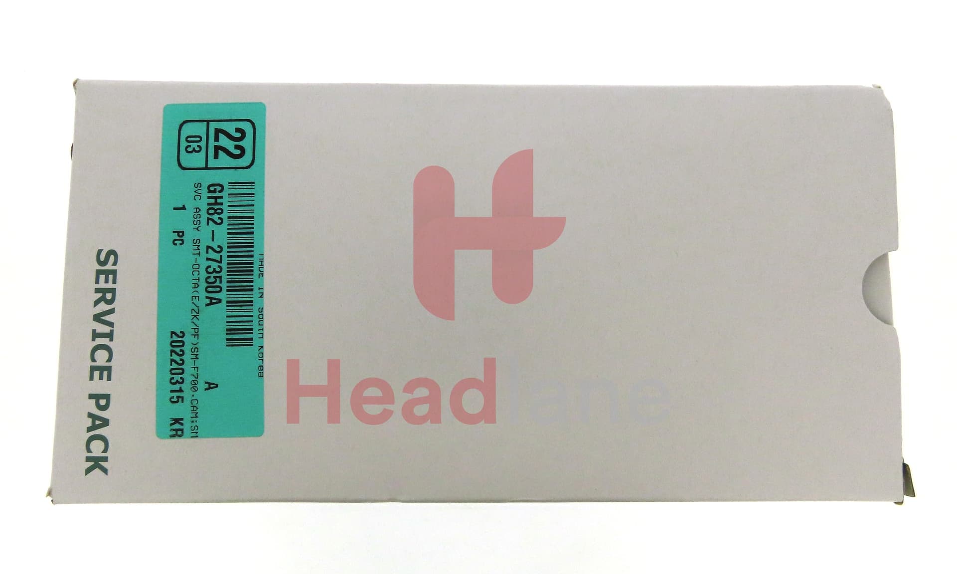 Samsung SM-F700 Galaxy Z Flip LCD Display / Screen + Touch - Black (No Camera) - view 3