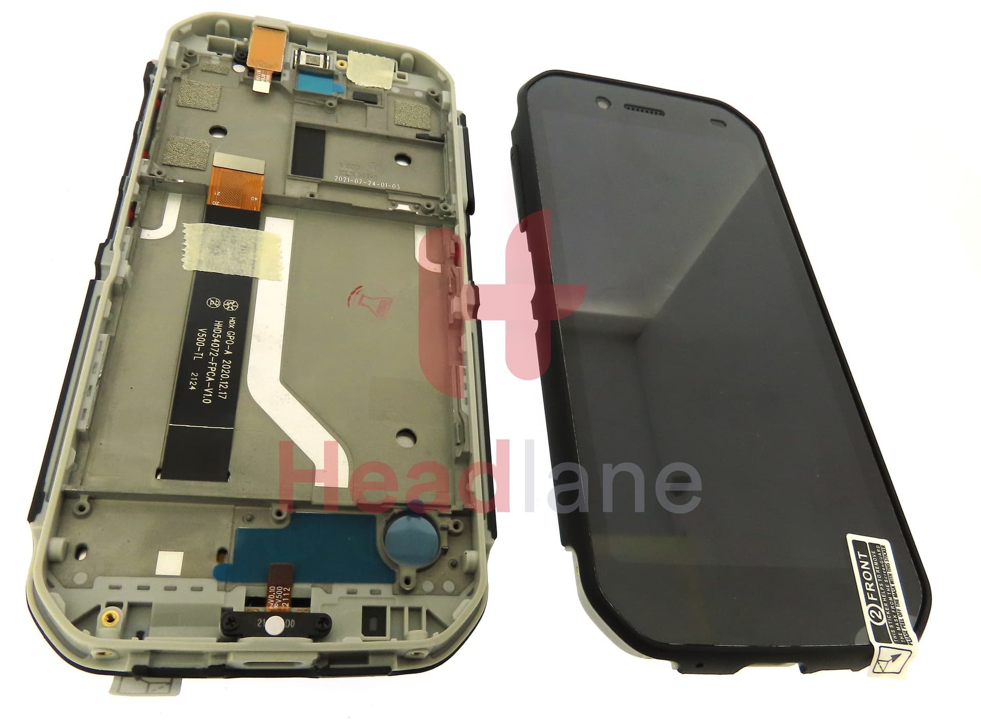 Caterpillar CAT S42 LCD Display / Screen + Touch + Frame - view 2