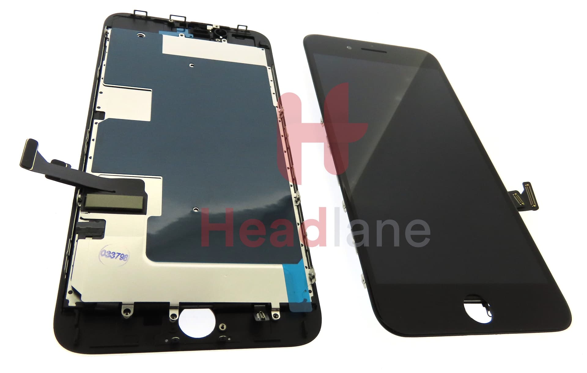 Apple iPhone 8 Plus LCD Display / Screen (Vivid) - Black (ZY) - view 2