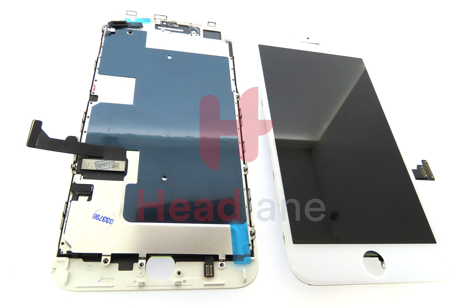 Apple iPhone 8 Plus LCD Display / Screen (FOG) - White (ZY) - view 2