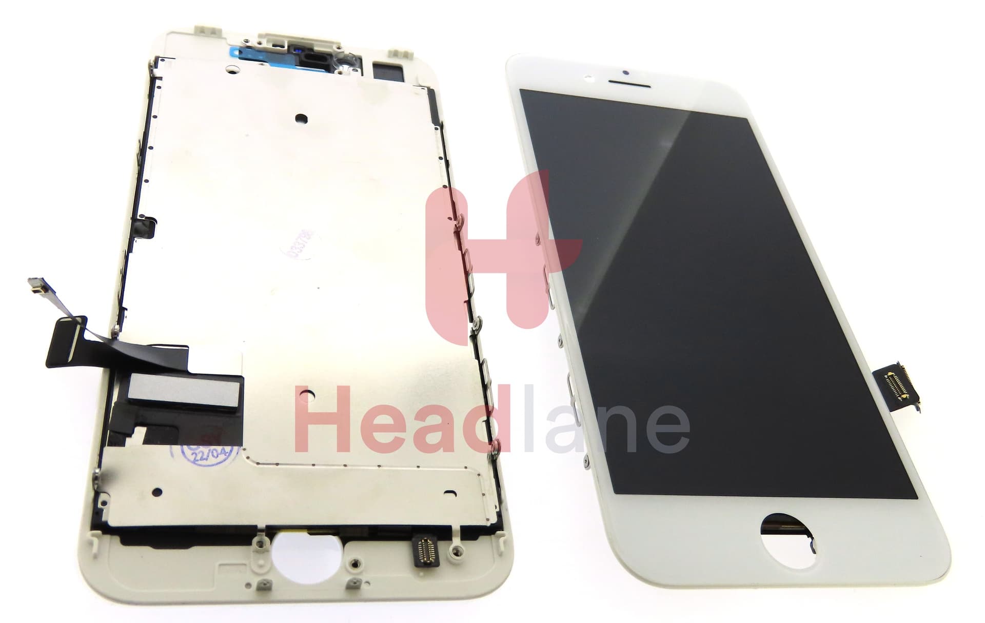 Apple iPhone 7 LCD Display / Screen (Vivid) - White (ZY) - view 2