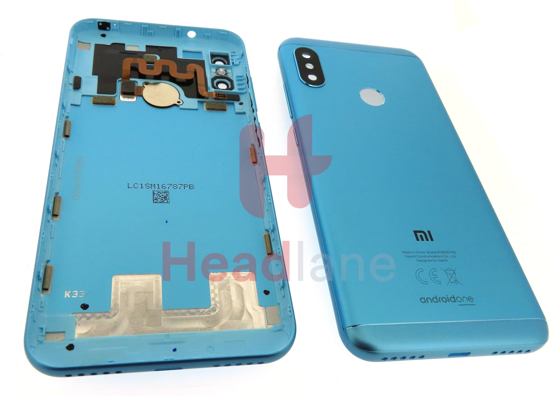 Xiaomi Mi A2 Lite / Redmi 6 Pro Back / Battery Cover - Blue - view 2