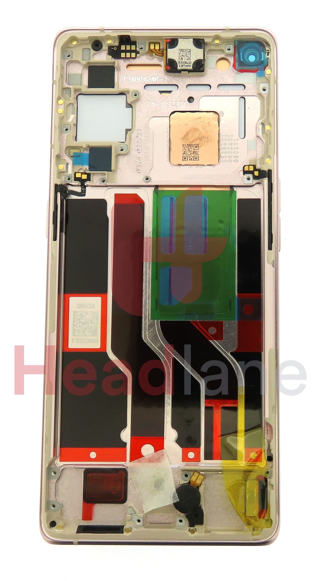 Oppo CPH2207 Find X3 Neo LCD Display / Screen + Touch - Silver - view 2