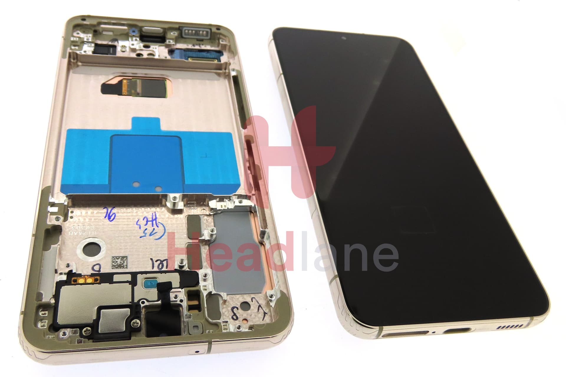 Samsung SM-S901 Galaxy S22 LCD Display / Screen + Touch - Violet - view 2