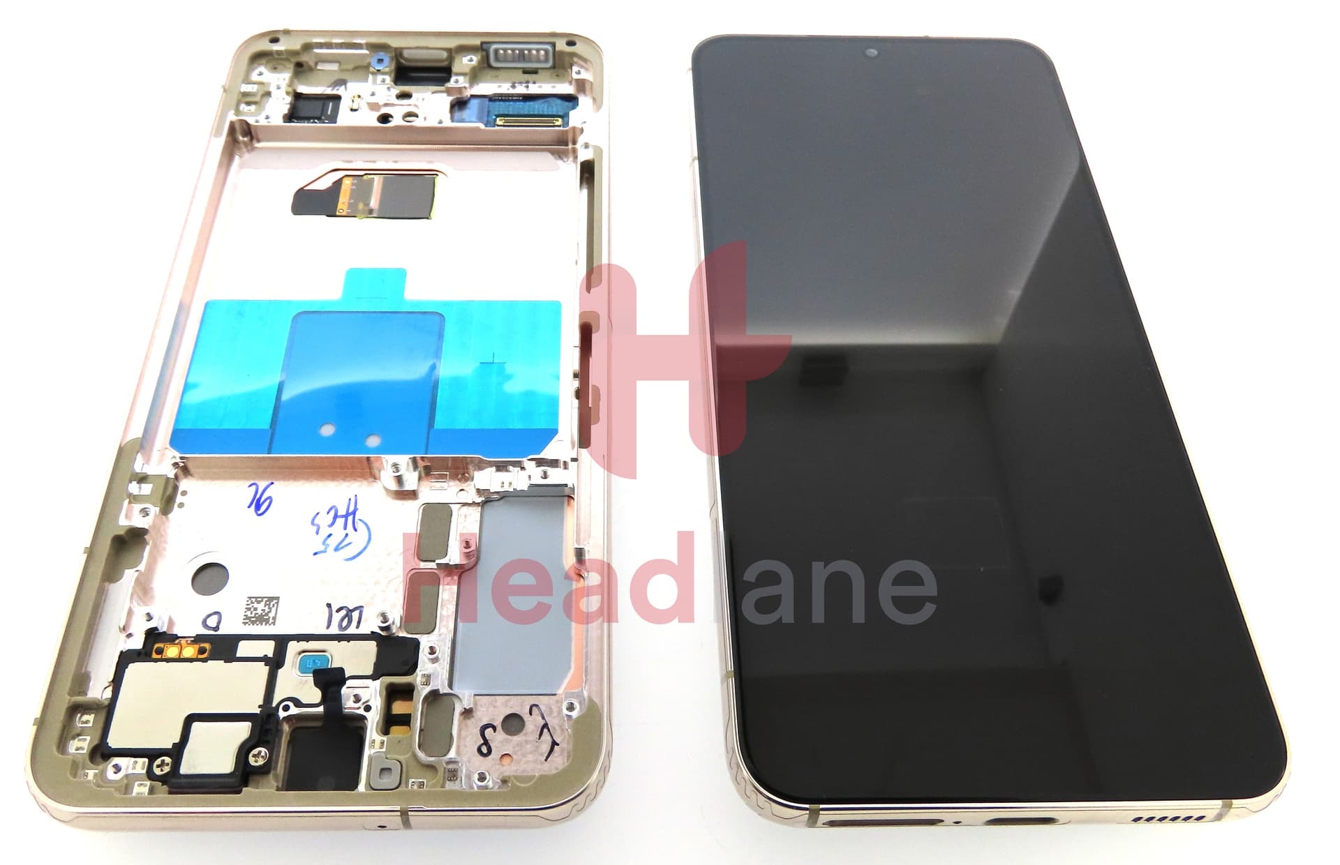 Samsung SM-S901 Galaxy S22 LCD Display / Screen + Touch - Violet - view 3