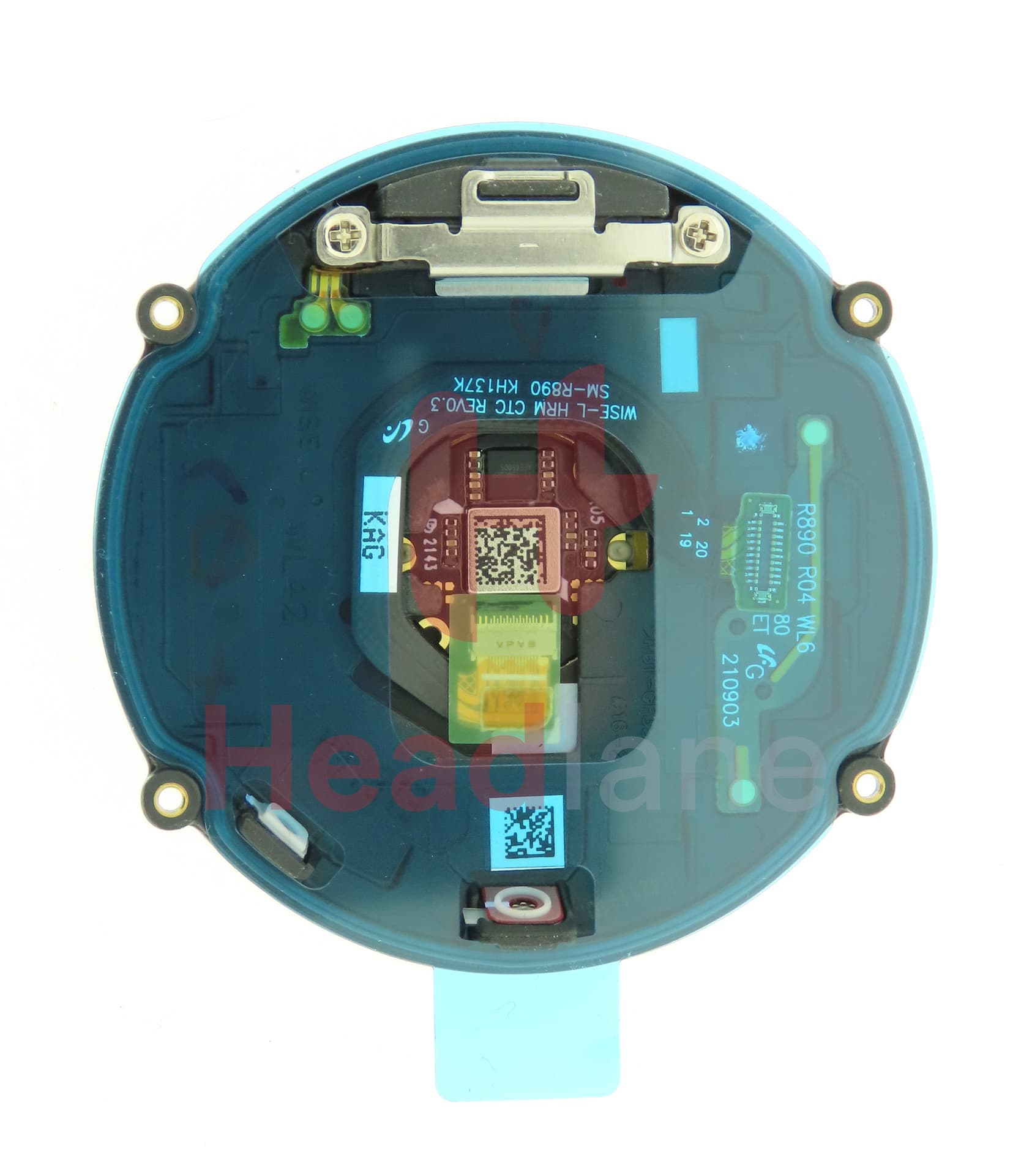 Samsung SM-R890 Galaxy Watch4 Classic (46mm) Back / Battery Cover - Black - view 2