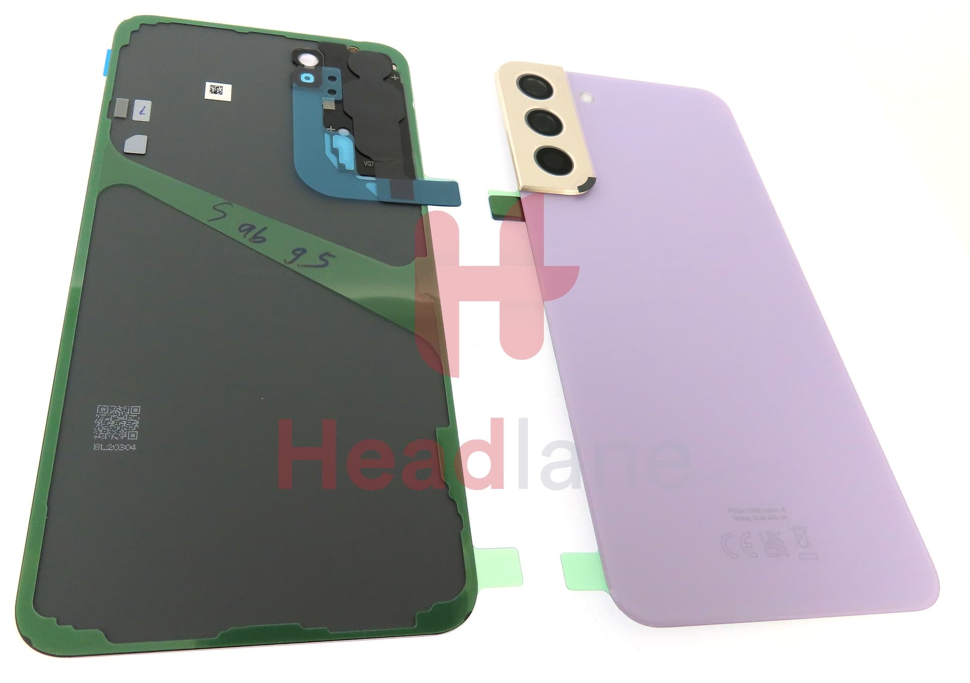 Samsung SM-S906 Galaxy S22+ / Plus Back / Battery Cover - Violet - view 3