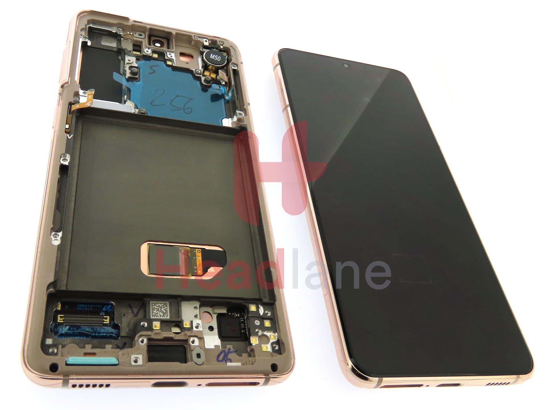 Samsung SM-G991 Galaxy S21 5G LCD Display / Screen + Touch - Phantom Violet (Without Camera) - view 2