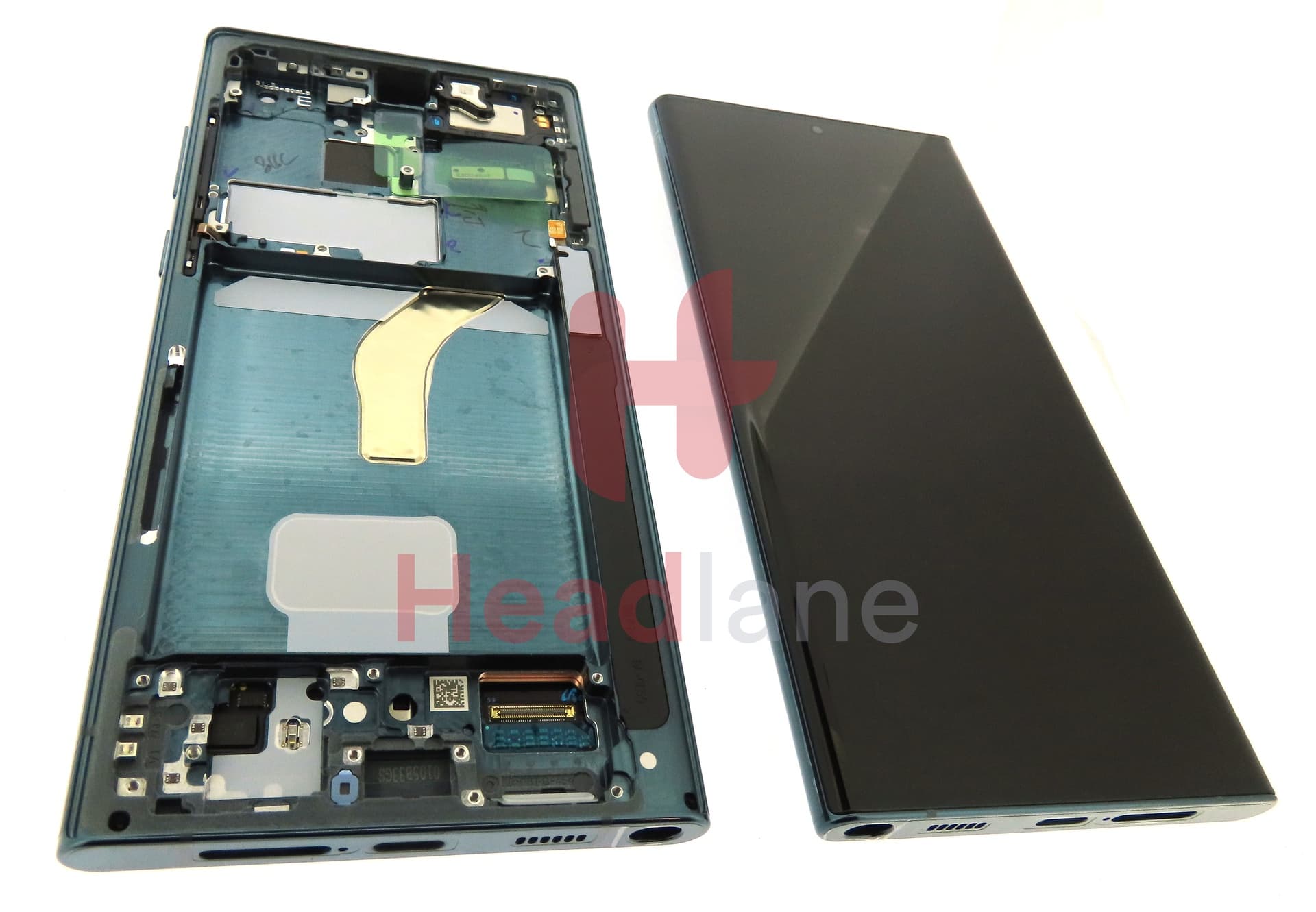 Samsung SM-S908 Galaxy S22 Ultra LCD Display / Screen + Touch - Green - view 2