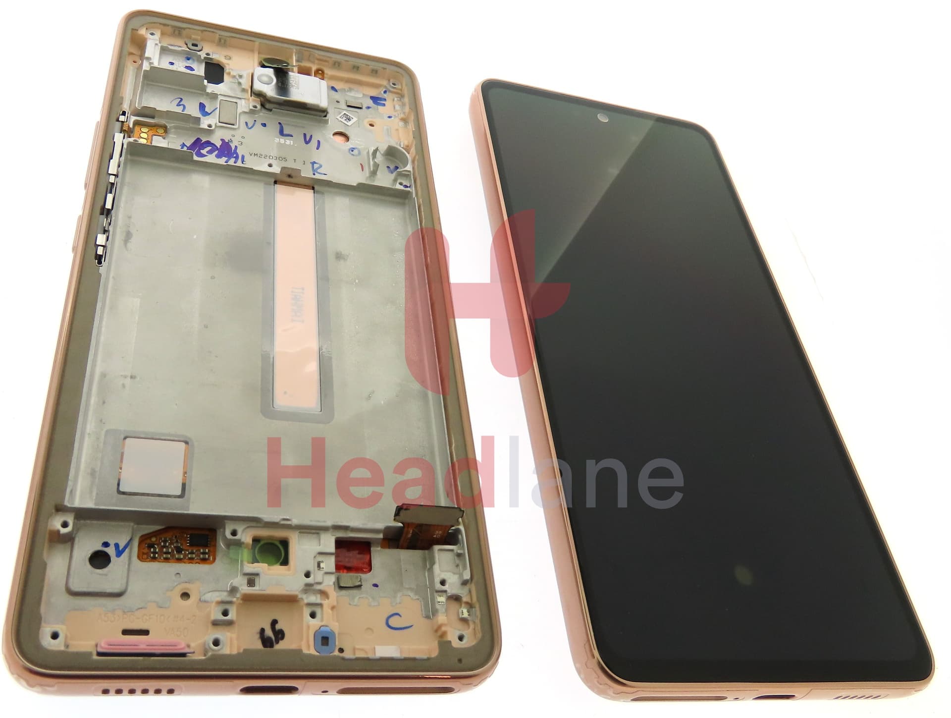 Samsung SM-A536 Galaxy A53 5G LCD Display / Screen + Touch - Peach - view 2