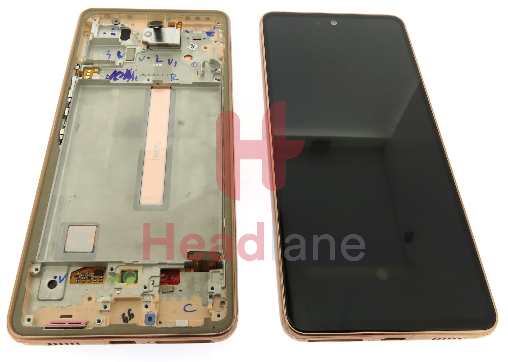 Samsung SM-A536 Galaxy A53 5G LCD Display / Screen + Touch - Peach - view 3