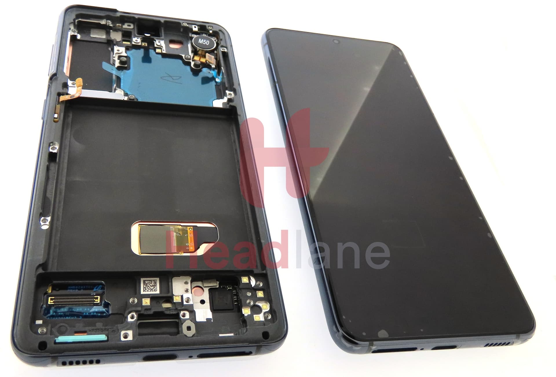 Samsung SM-G991 Galaxy S21 5G LCD Display / Screen + Touch - Phantom Grey (Without Camera) - view 2