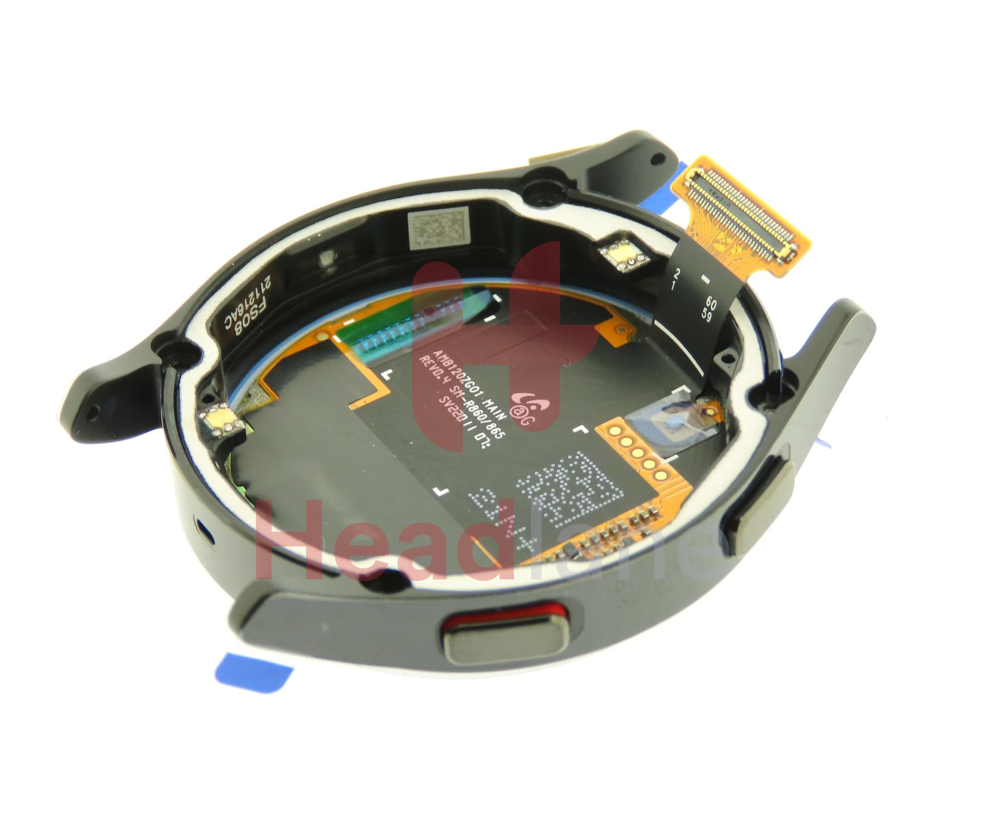 Samsung SM-R865 Galaxy Watch4 40mm 4G LCD Display / Screen + Touch - Black - view 2