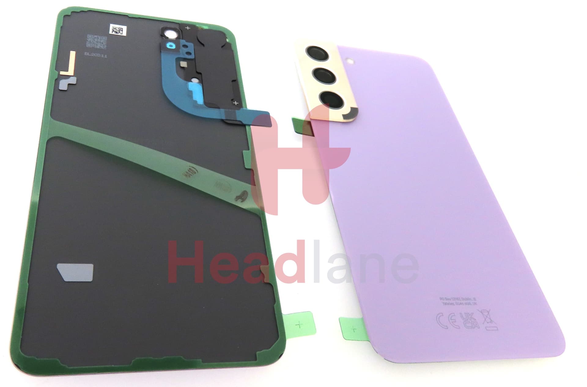 Samsung SM-S901 Galaxy S22 Back / Battery Cover - Violet - view 2