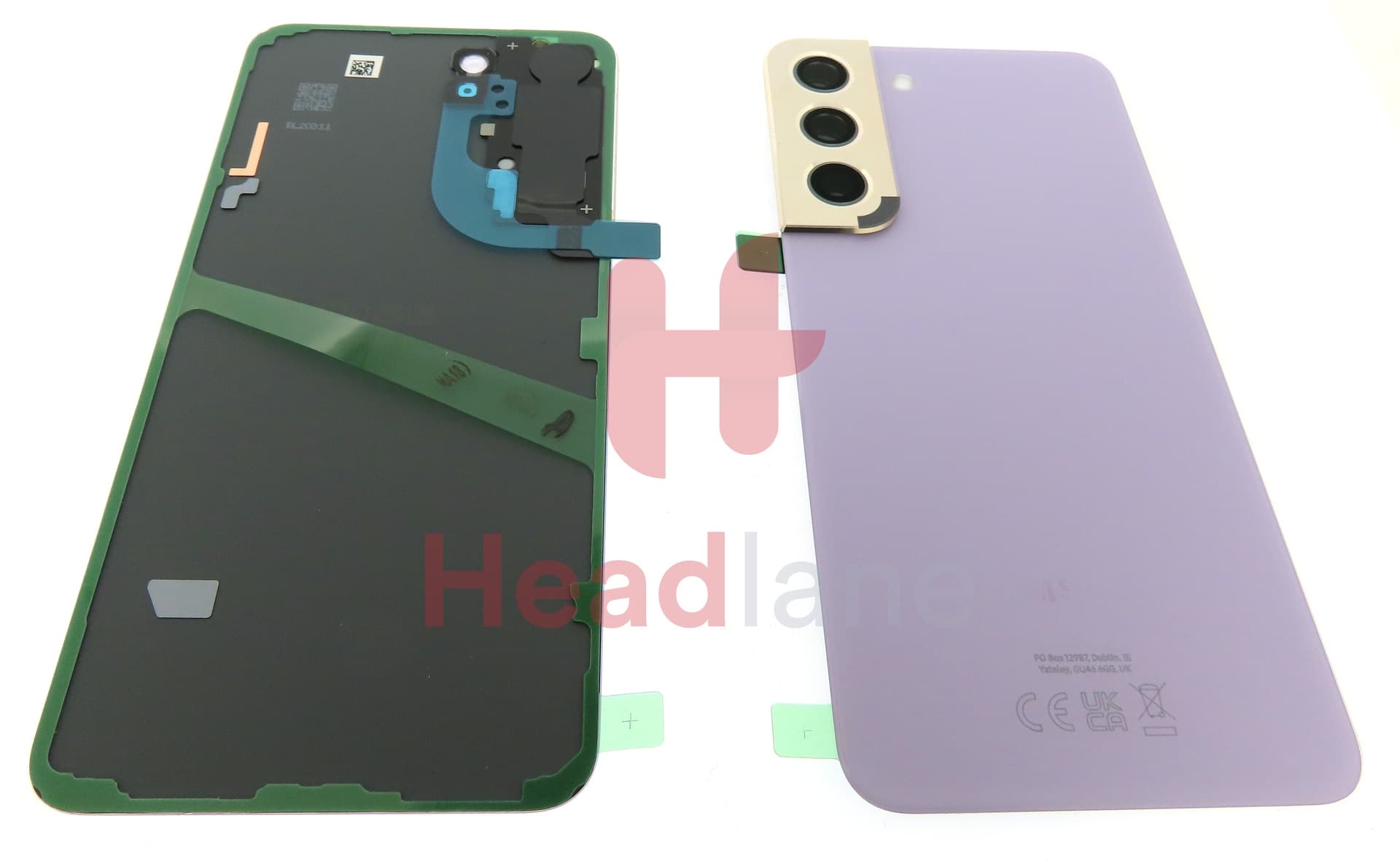 Samsung SM-S901 Galaxy S22 Back / Battery Cover - Violet - view 3