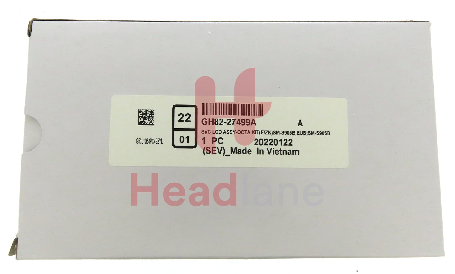 Samsung SM-S906 Galaxy S22+ / Plus LCD Display / Screen + Touch + Battery - Phantom Black - view 4