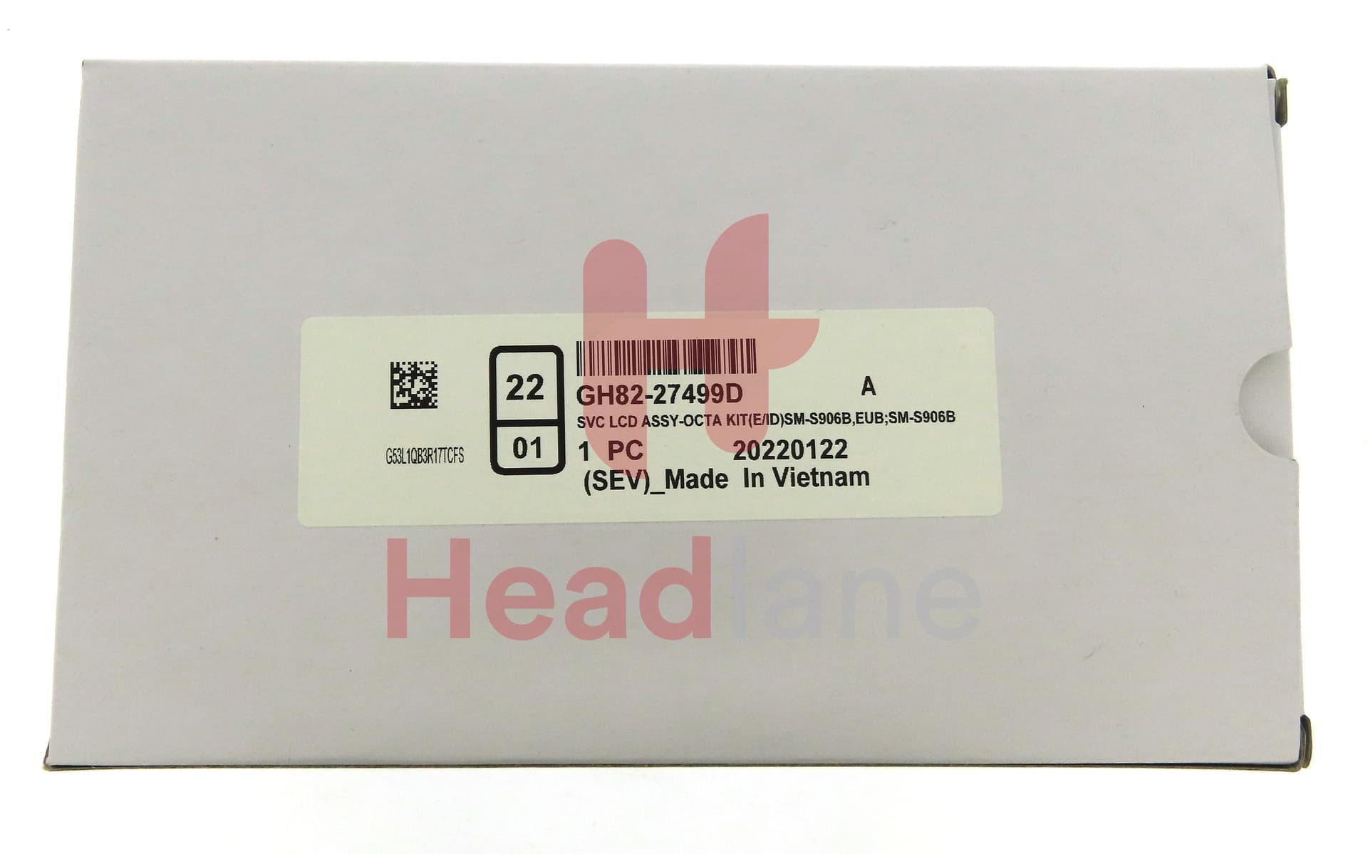 Samsung SM-S906 Galaxy S22+ / Plus LCD Display / Screen + Touch + Battery - Pink Gold - view 4