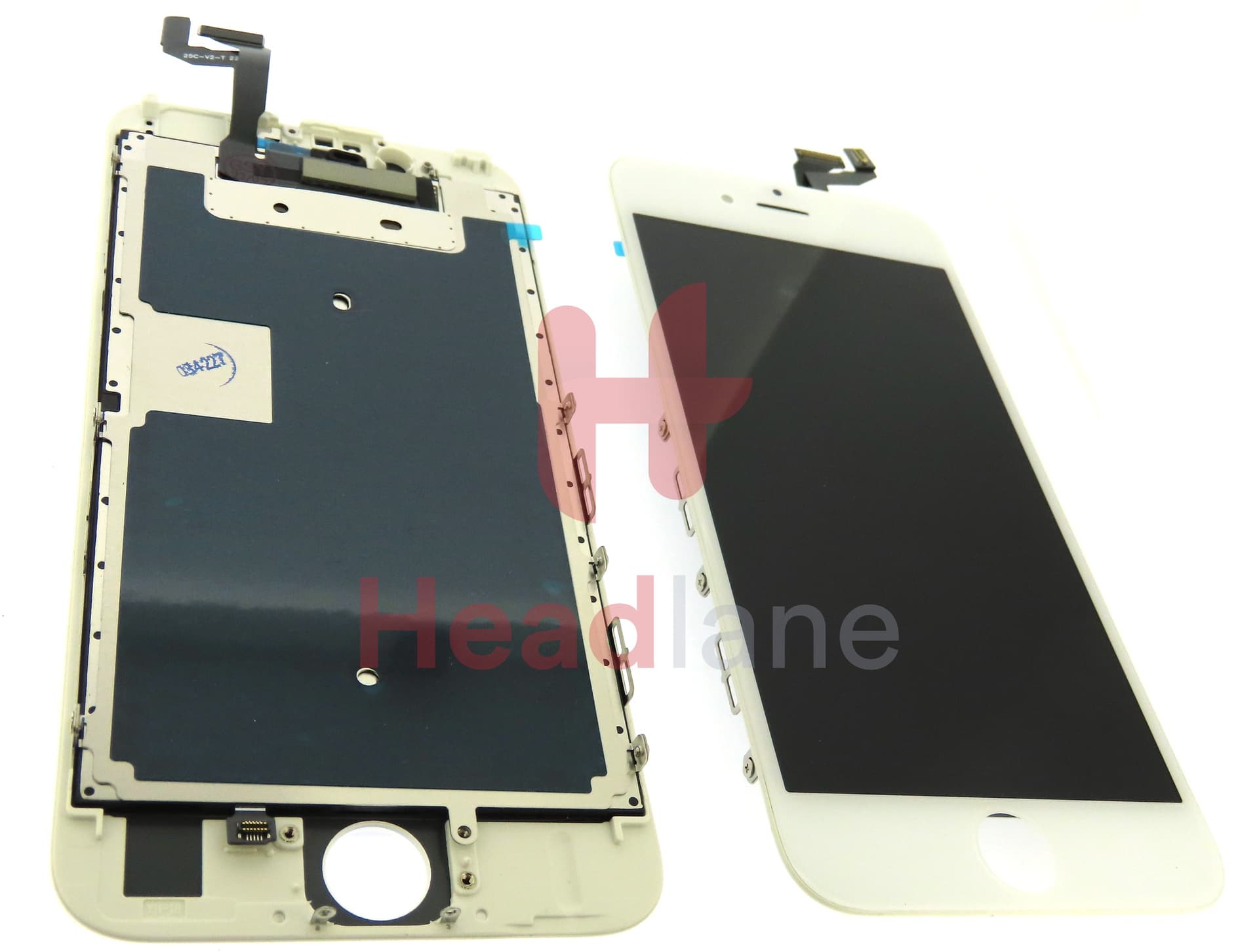 Apple iPhone 6S LCD Display / Screen (Vivid) - White (ZY) - view 2