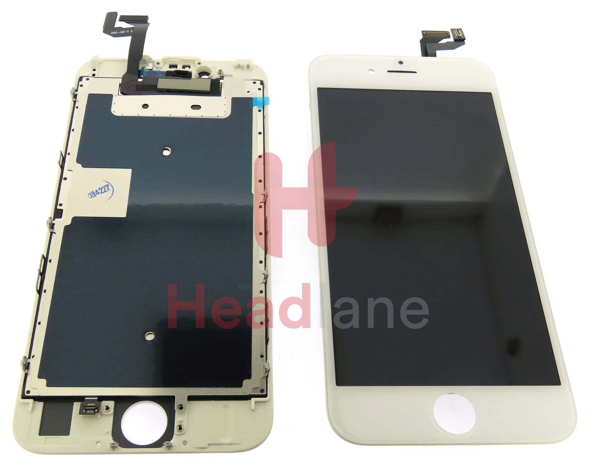 Apple iPhone 6S LCD Display / Screen (Vivid) - White (ZY) - view 3