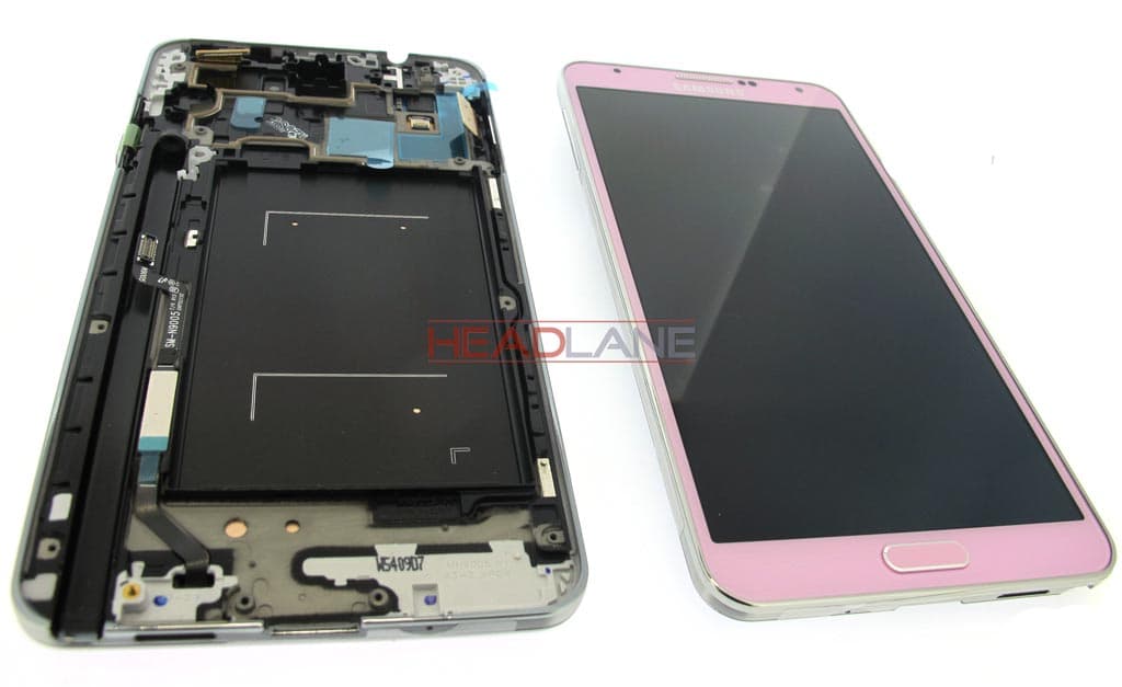 Samsung SM-N9005 Galaxy Note 3 LTE LCD Display / Screen + Touch - Pink - view 2