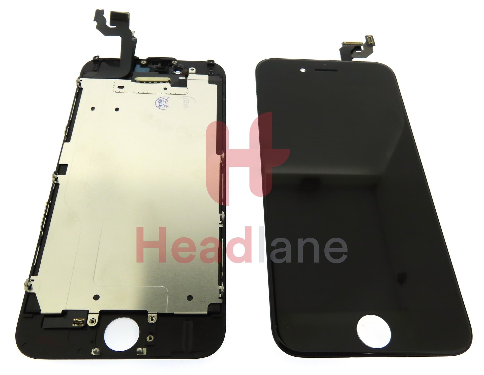 Apple iPhone 6 LCD Display / Screen (FOG) - Black (ZY) - view 3