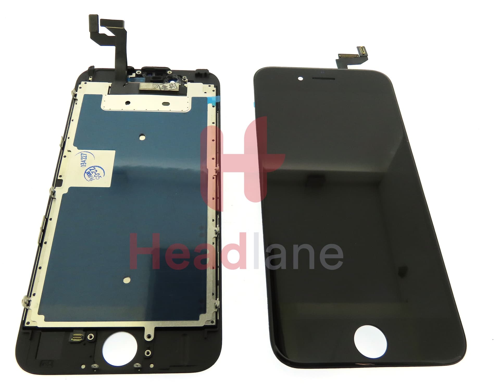 Apple iPhone 6S LCD Display / Screen (FOG) - Black (ZY) - view 3